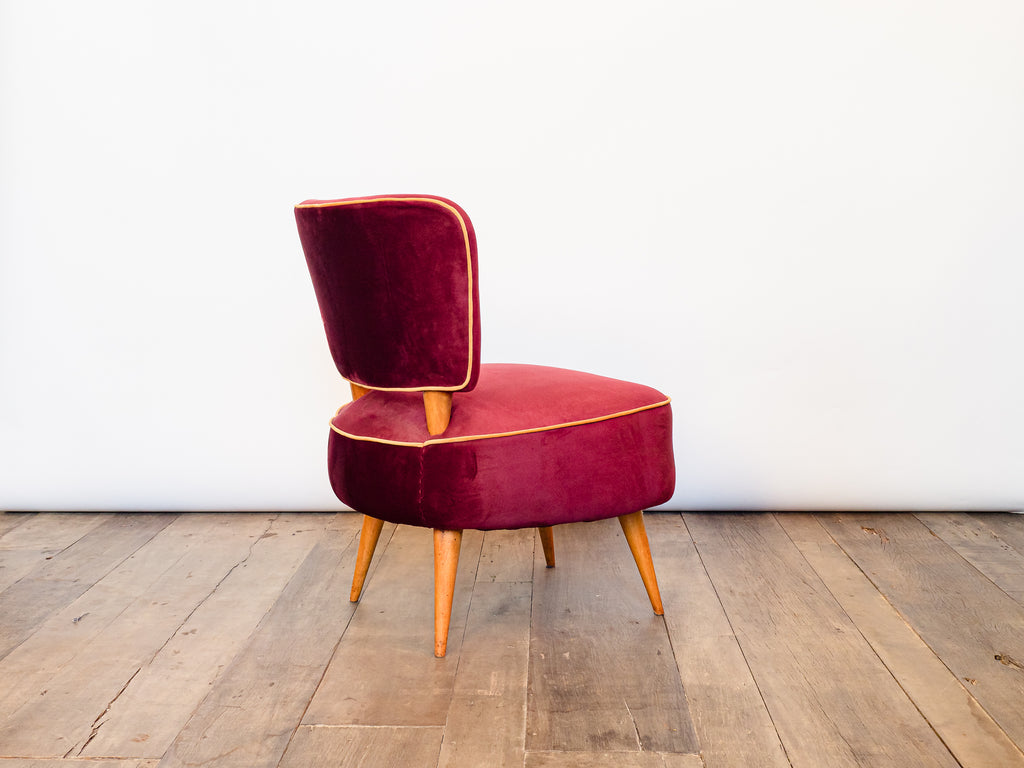 Poltrona com Assento Redondo