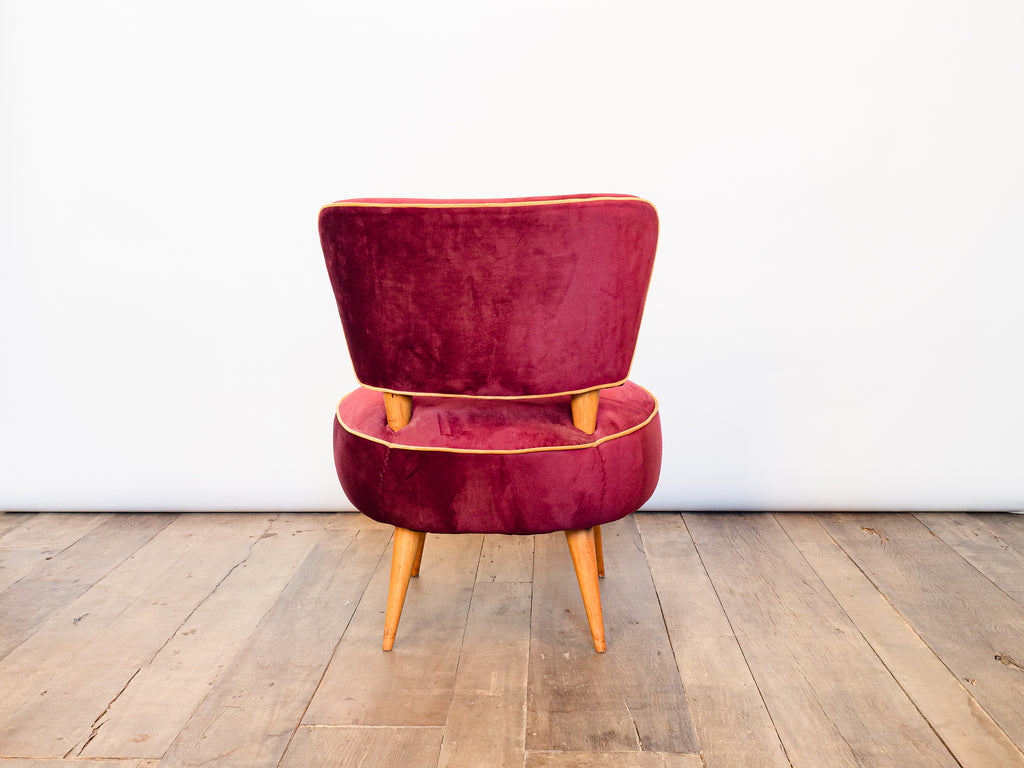 Poltrona com Assento Redondo