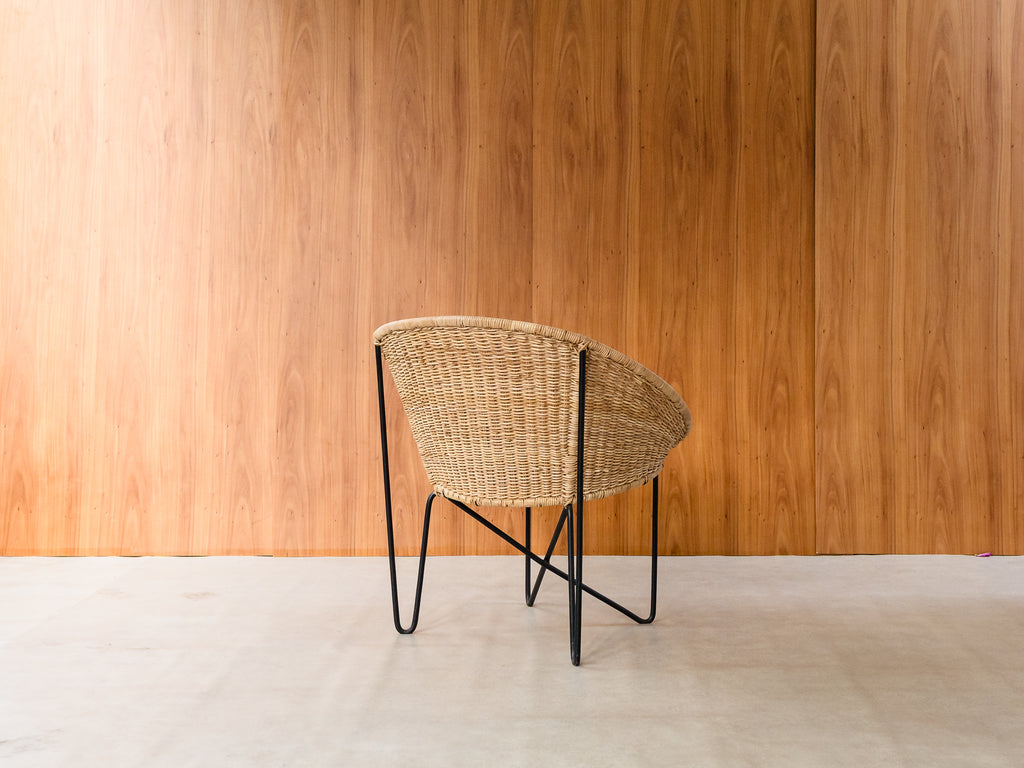 José Zanine Caldas | Poltrona em Ferro e Junco