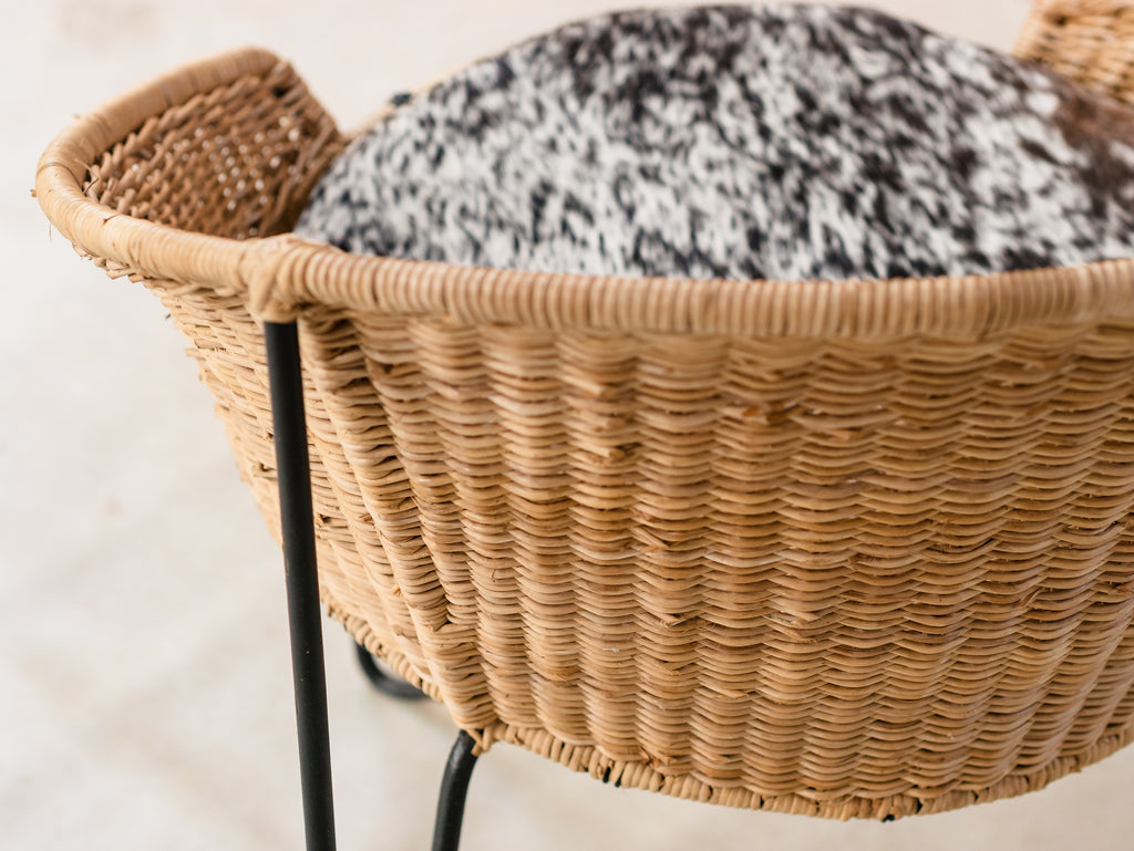 José Zanine Caldas | Poltrona em Ferro e Junco