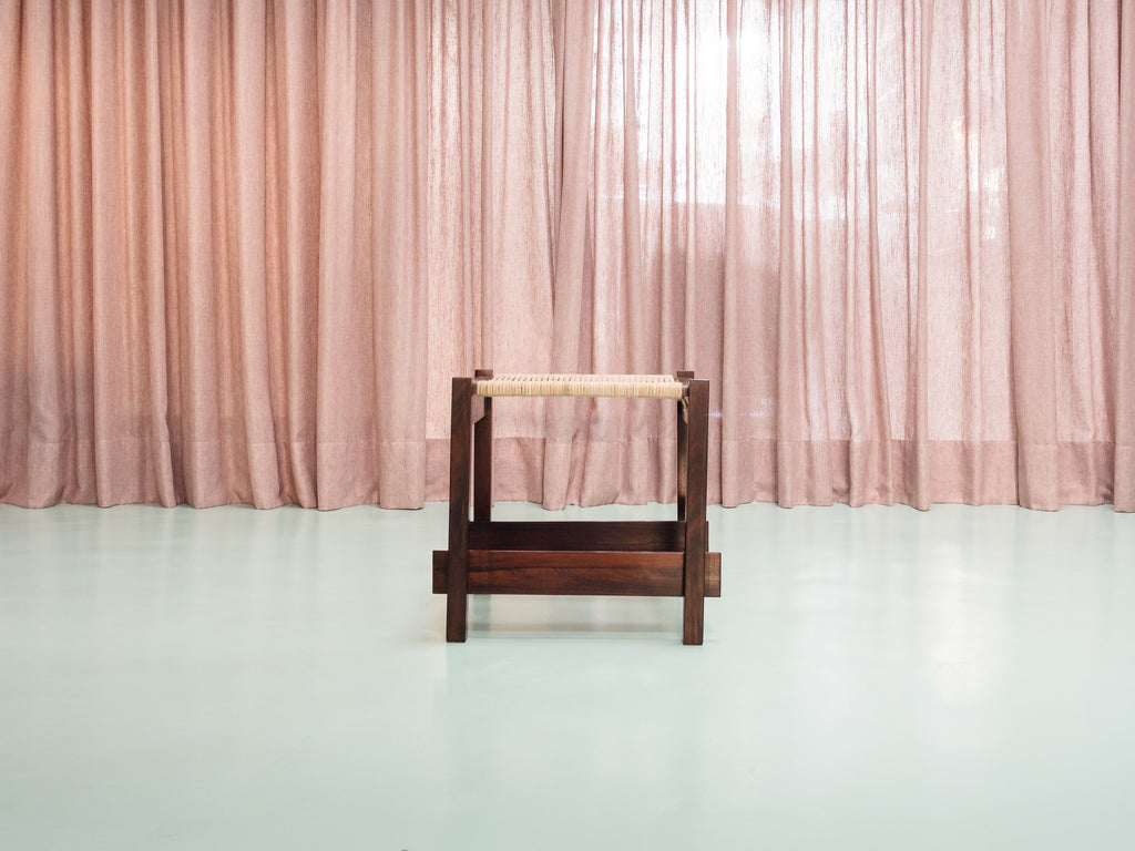 Banqueta em Jacarandá e Cordas