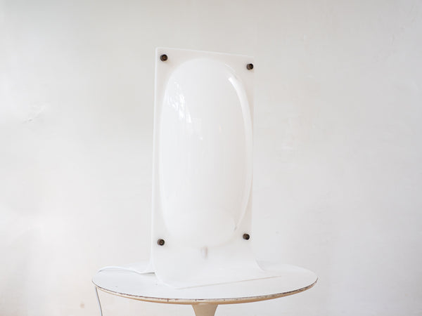 Percival Lafer | Luminária de Mesa em Acrílico Branco