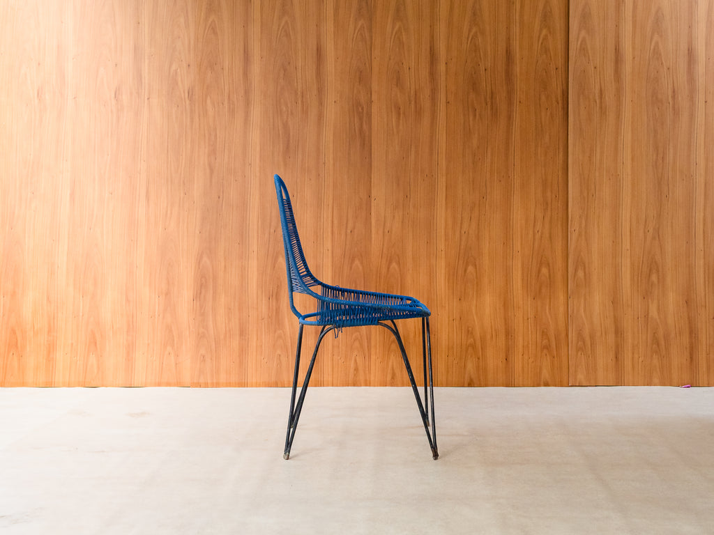 Cadeira em Ferro com Cordas de Nylon