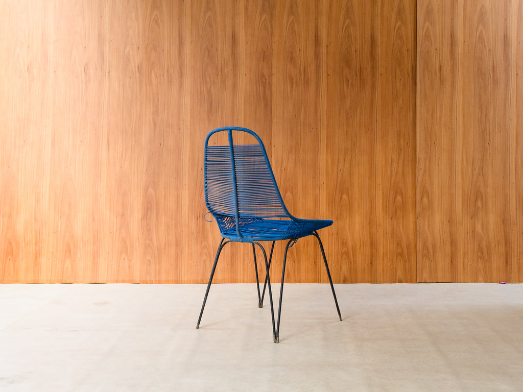 Cadeira em Ferro com Cordas de Nylon