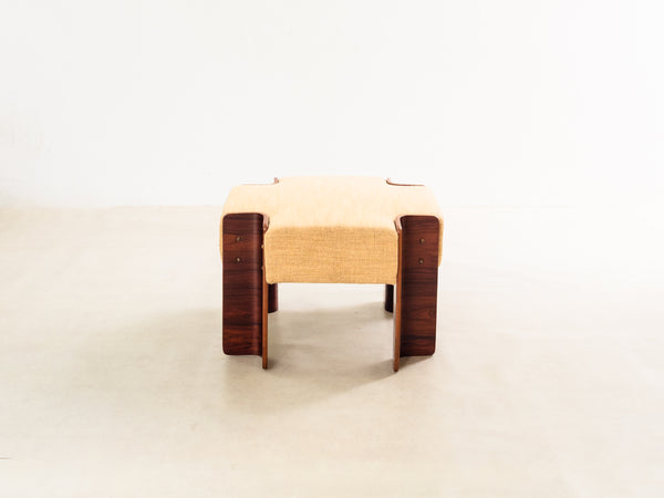 Móveis Linfor | Banqueta em Compensado Curvado de Jacarandá