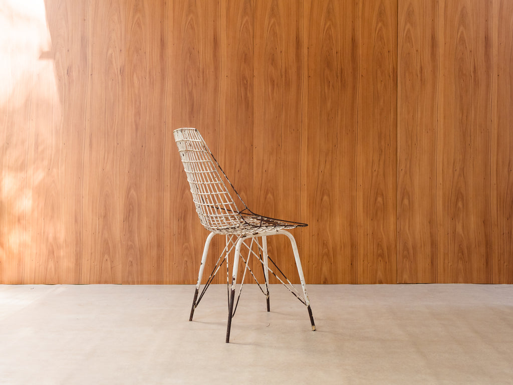 Carlo Hauner | Cadeira em Ferro Aramado