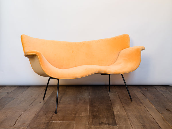 Móveis Gerdau | Sofá de Dois Lugares Amarelo