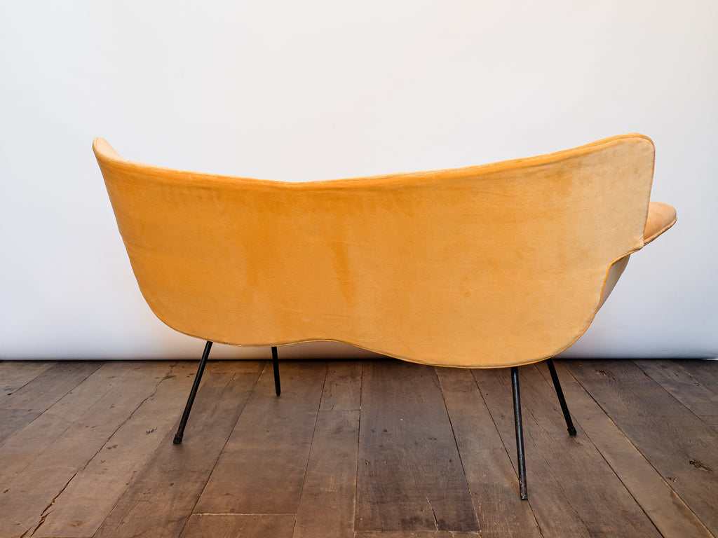 Móveis Gerdau | Sofá de Dois Lugares Amarelo