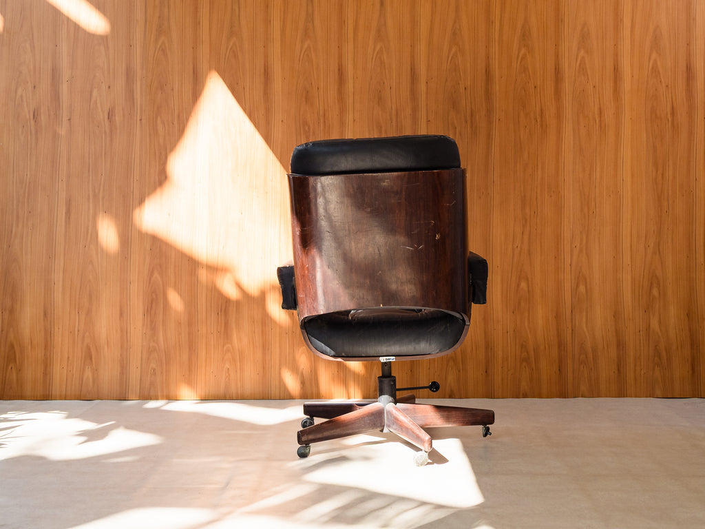 Jean Gillon | Cadeira de Escritório em Jacarandá