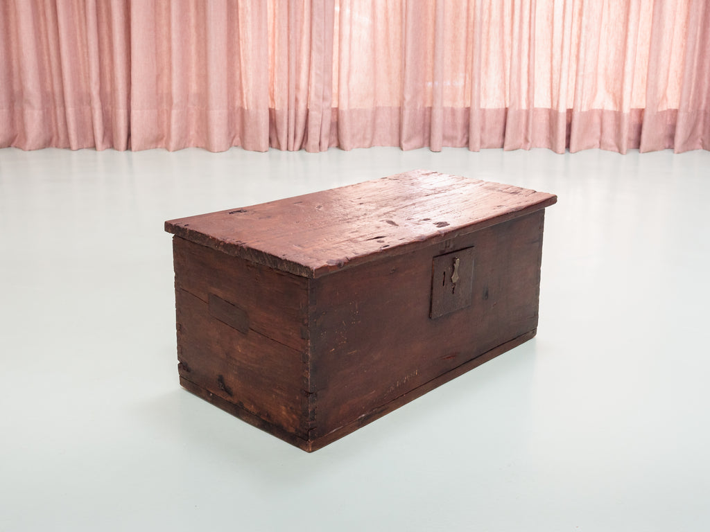 Baú Rústico em Madeira Nobre