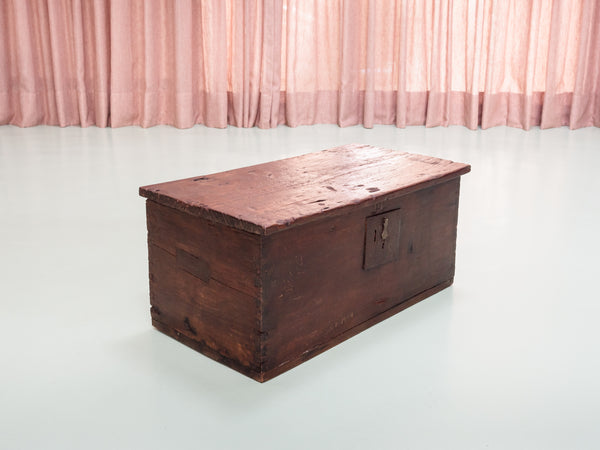 Baú Rústico em Madeira Nobre