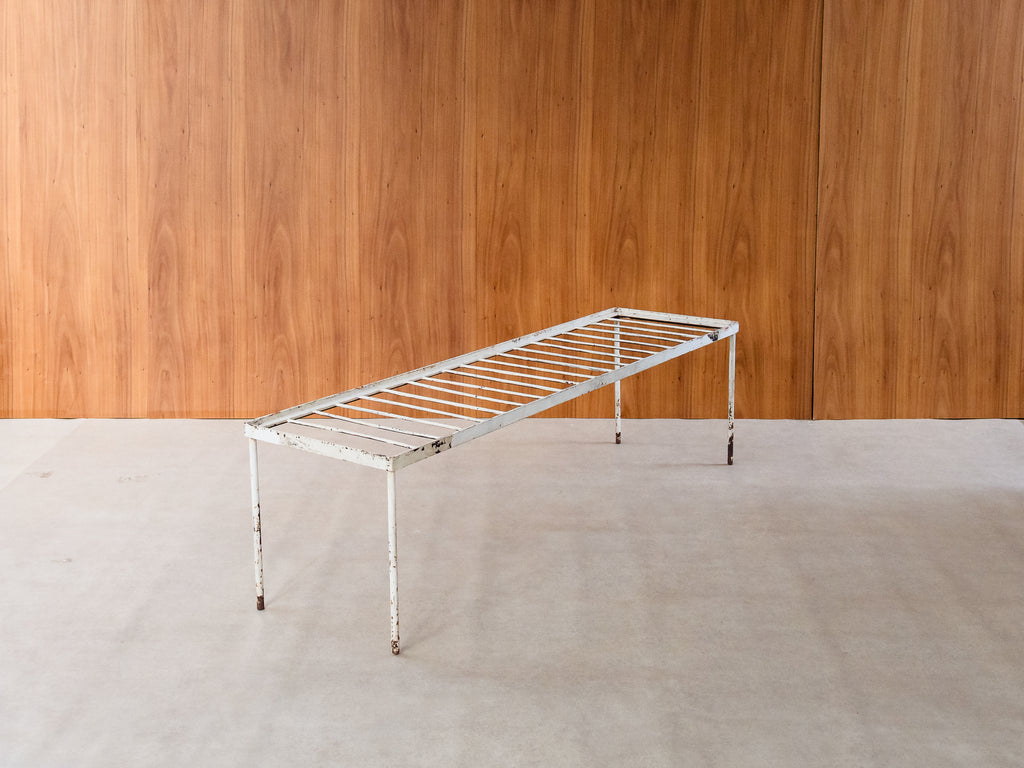 Banco Retangular em Ferro