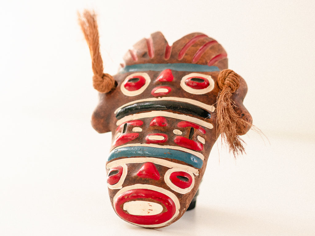 Máscara Marajoara em Cerâmica