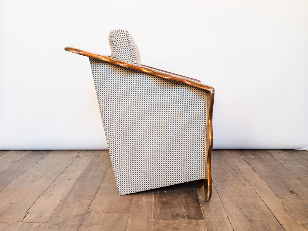 Poltrona Folheada a Ouro