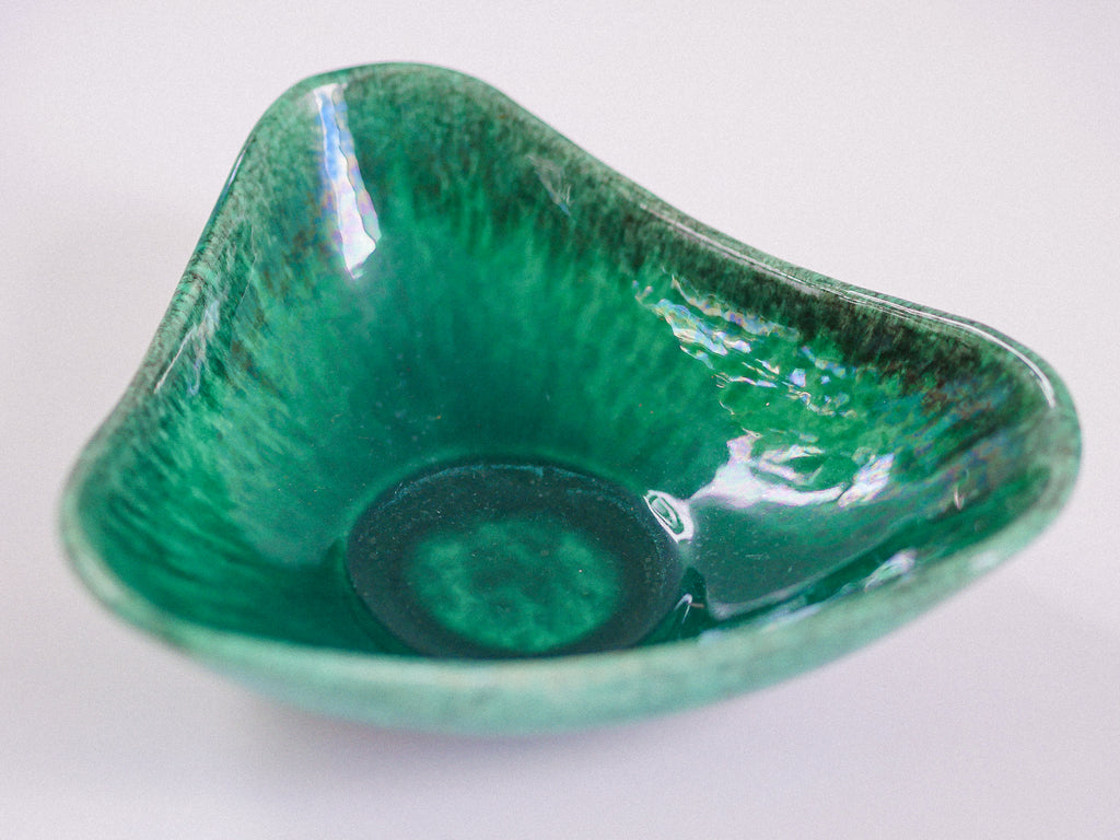 Centro de Mesa em Cerâmica Verde