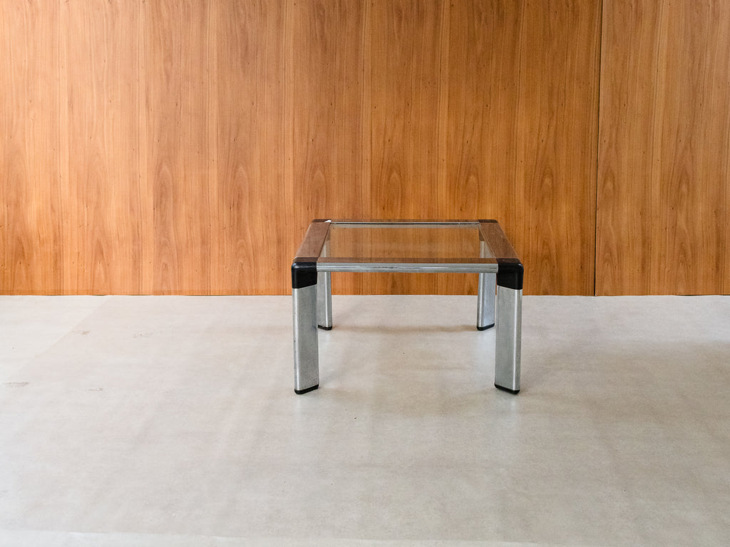 Jorge Zalszupin | Mesa Auxiliar em Metal Cromado