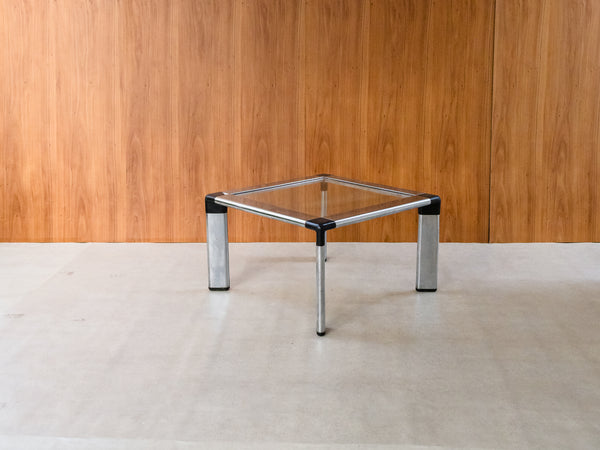 Jorge Zalszupin | Mesa Auxiliar em Metal Cromado
