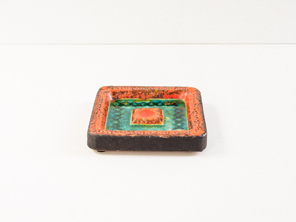 SECLA. | Cinzeiro "VARIG" em Cerâmica Artística