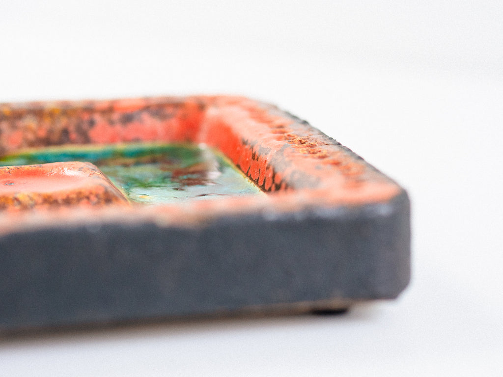 SECLA. | Cinzeiro "VARIG" em Cerâmica Artística