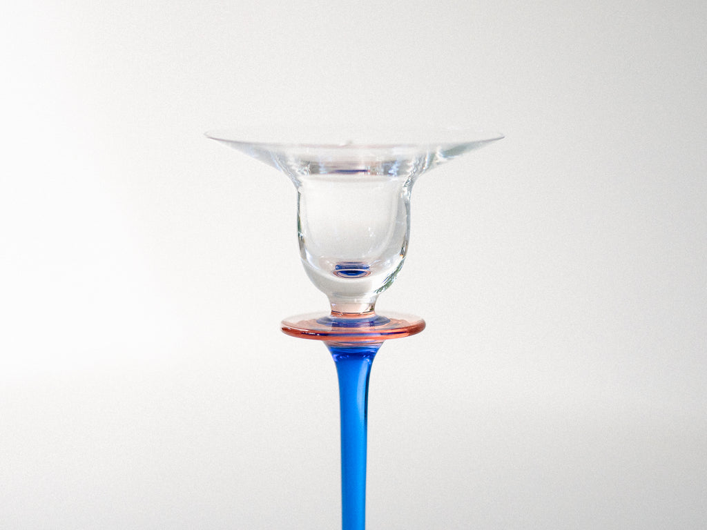 Holmegaard | Torben Jørgensen | Castiçal Dinamarquês em Cristal