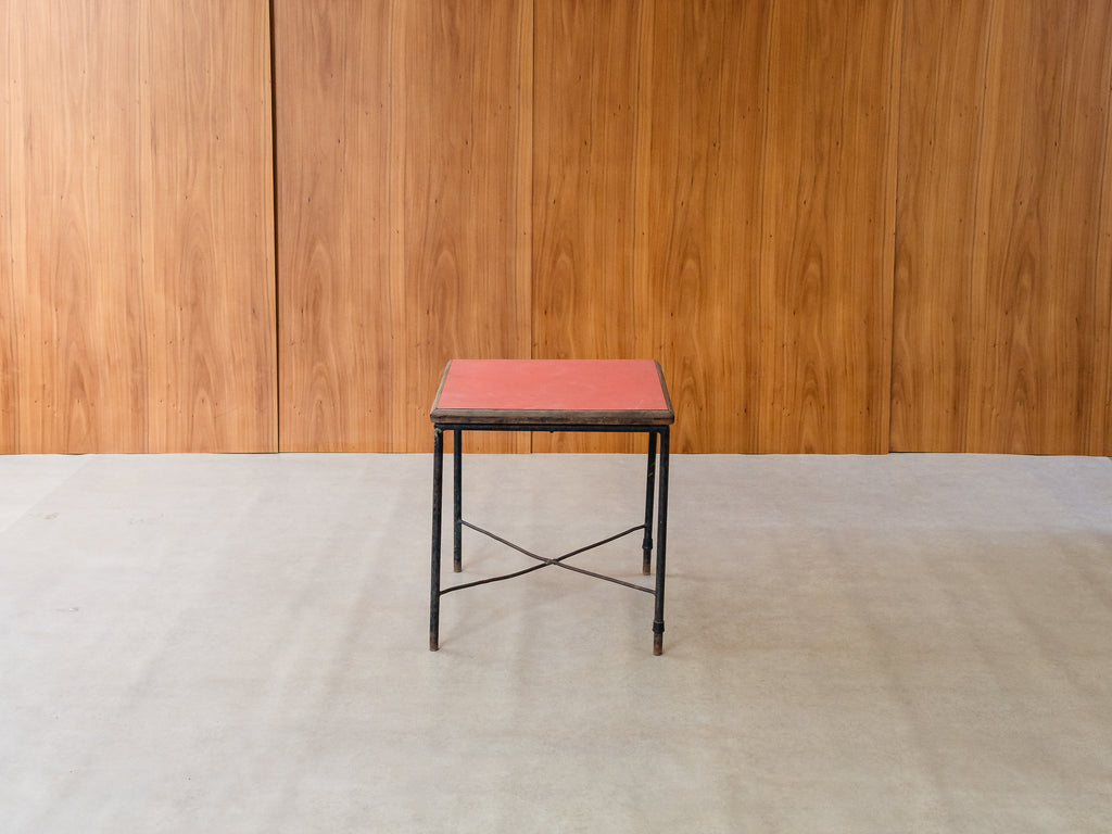 Geraldo de Barros | Mesa Lateral em Ferro