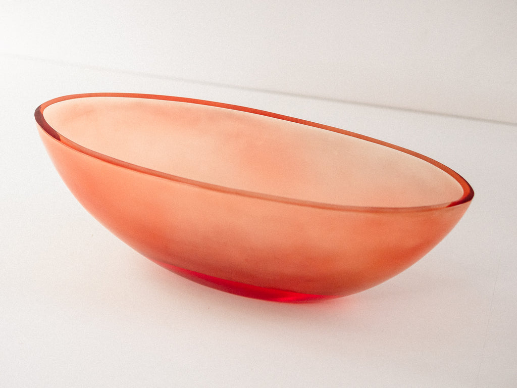 Centro de Mesa em Resina Rosa