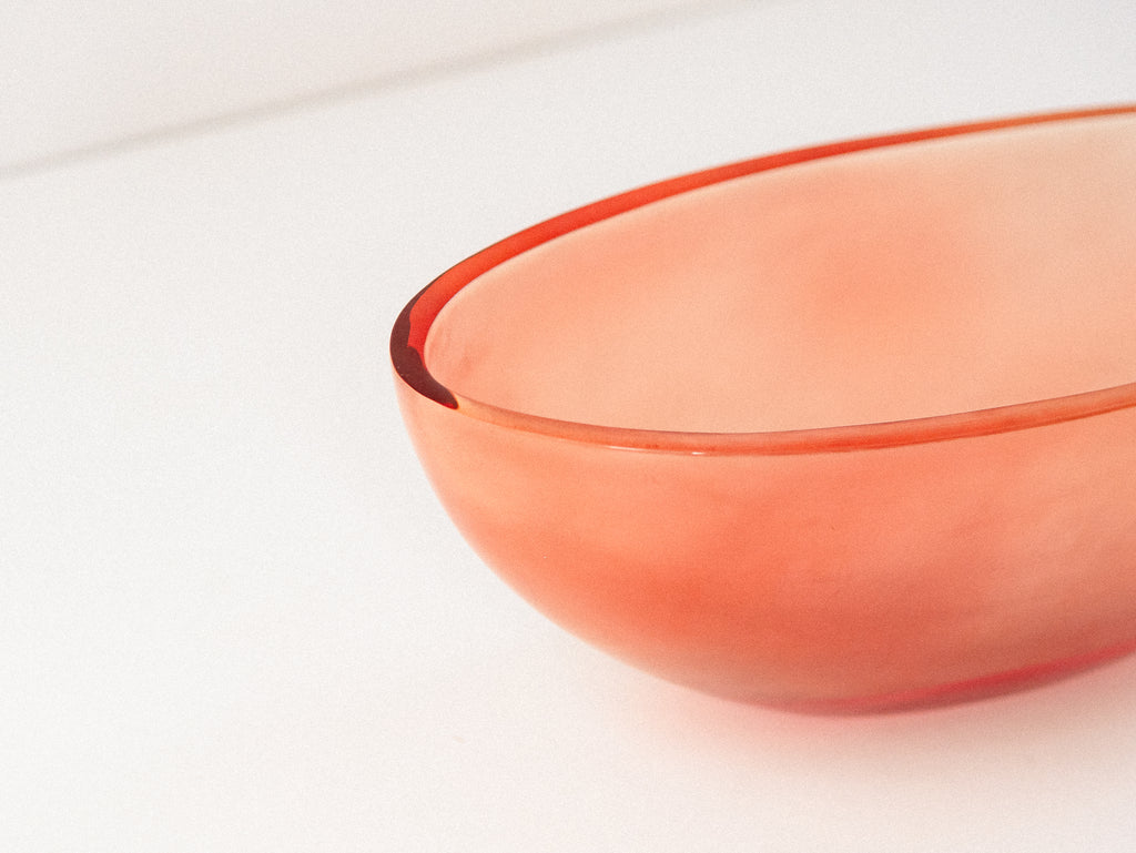 Centro de Mesa em Resina Rosa