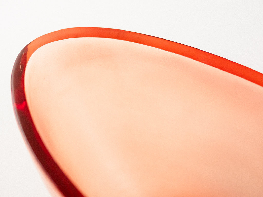 Centro de Mesa em Resina Rosa