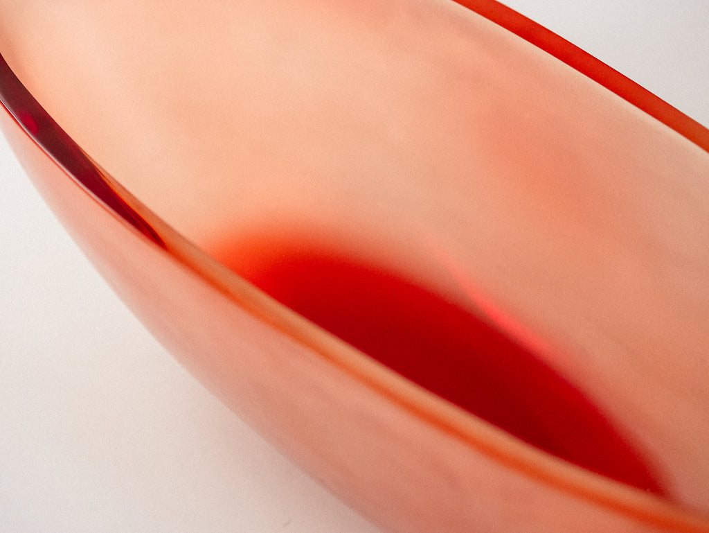 Centro de Mesa em Resina Rosa