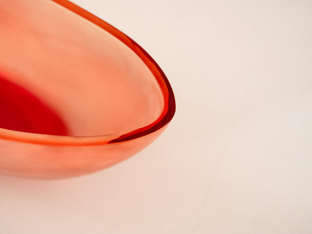 Centro de Mesa em Resina Rosa