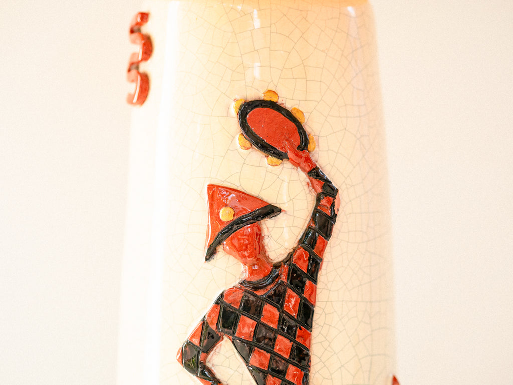 Liceu de Artes e Ofícios | Abajur em Cerâmica Vitrificada