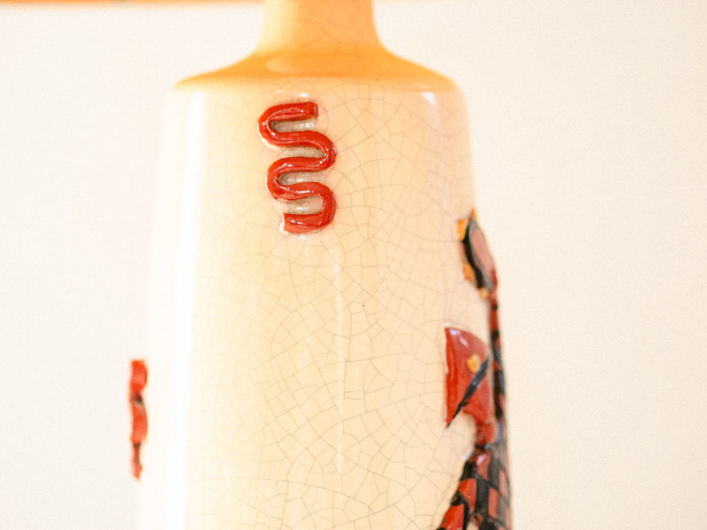 Liceu de Artes e Ofícios | Abajur em Cerâmica Vitrificada