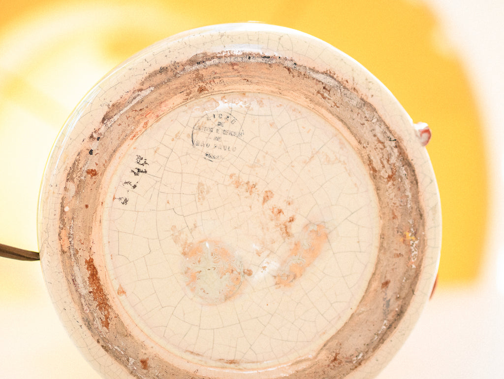 Liceu de Artes e Ofícios | Abajur em Cerâmica Vitrificada