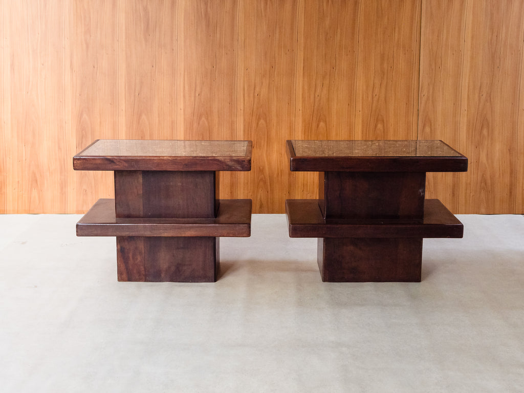 Mesas Laterais com Tampo em Cortiça