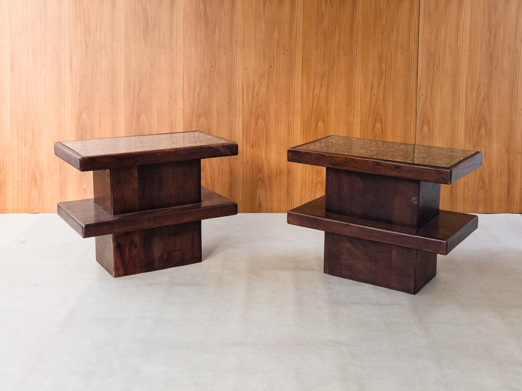 Mesas Laterais com Tampo em Cortiça