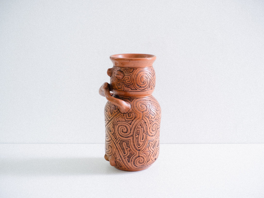 Jefferson Paiva | Vaso em Cerâmica Marajoara