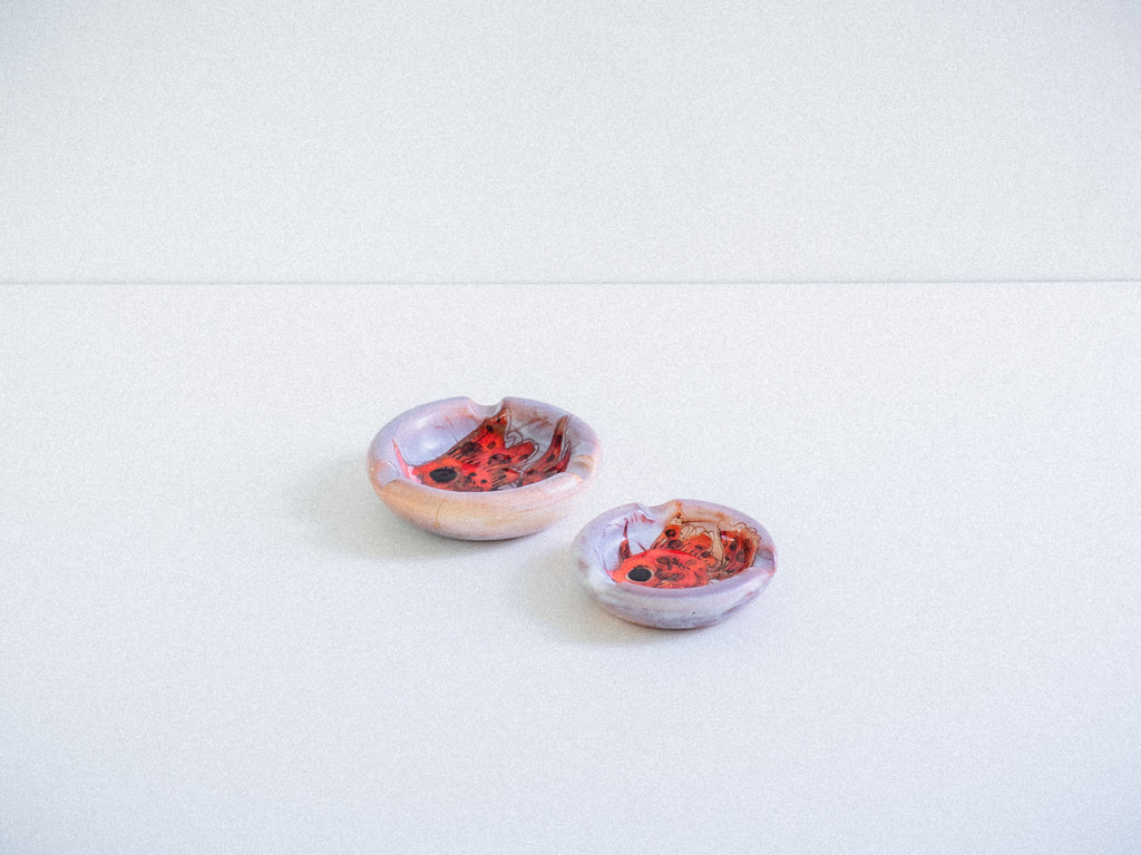 Cinzeiro com Desenho de Peixe