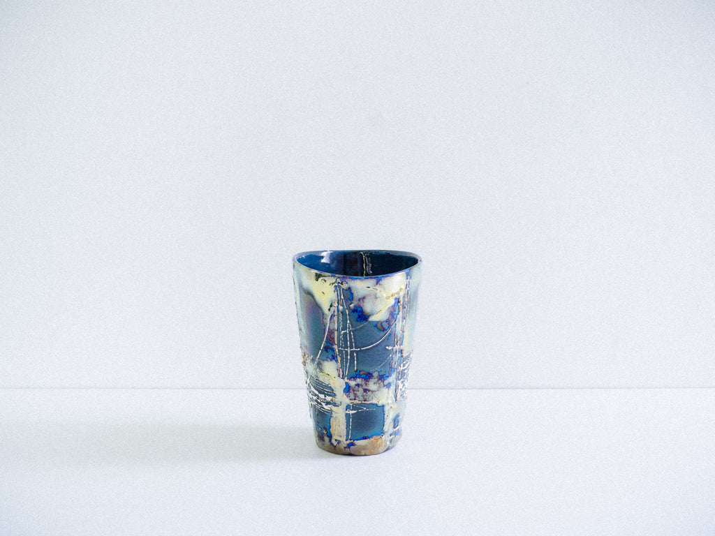 Vaso em Cerâmica Esmaltada