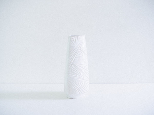 Ü Keramik | Vaso Branco em Cerâmica Esmaltada