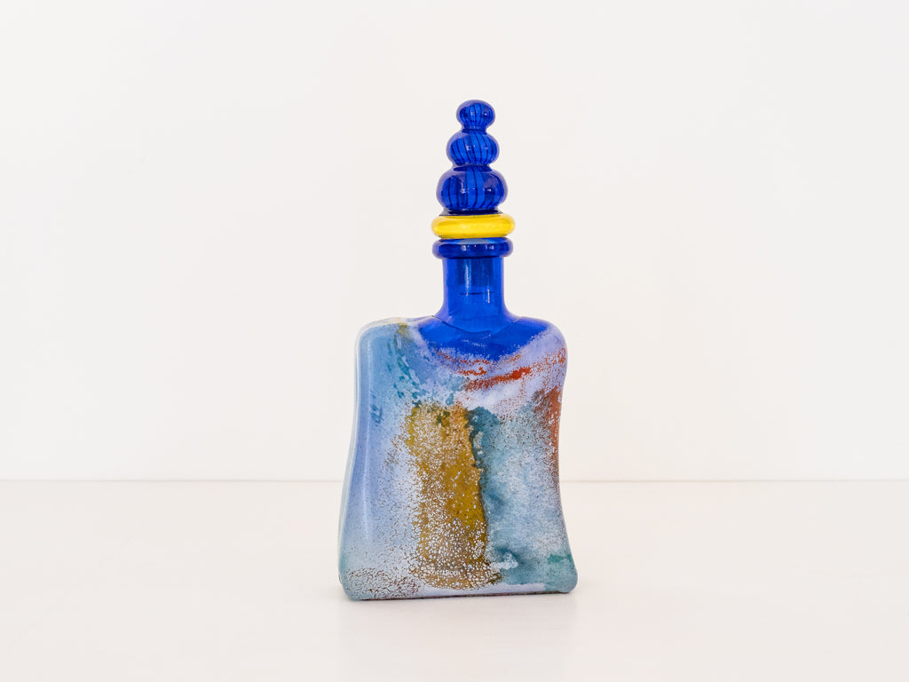 Kjell Engman | Kosta Boda | Garrafa da Serie "Cancan"