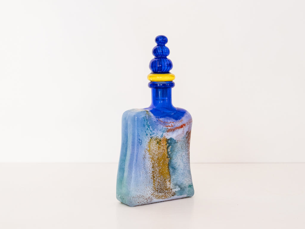 Kjell Engman | Kosta Boda | Garrafa da Serie "Cancan"