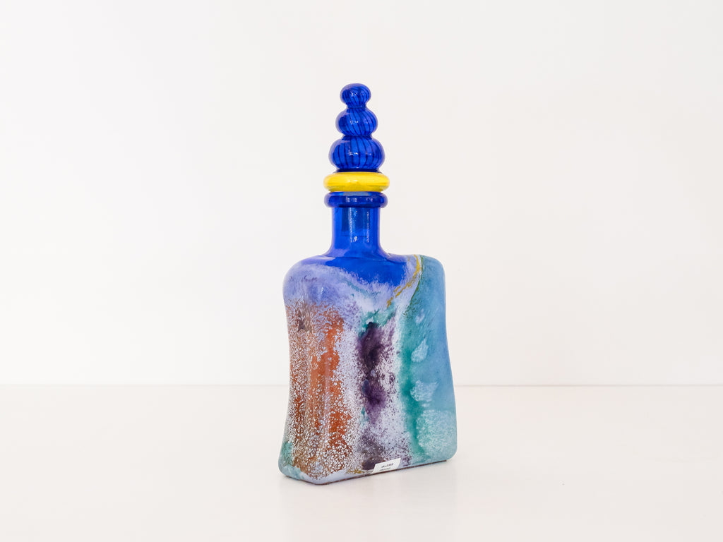 Kjell Engman | Kosta Boda | Garrafa da Serie "Cancan"