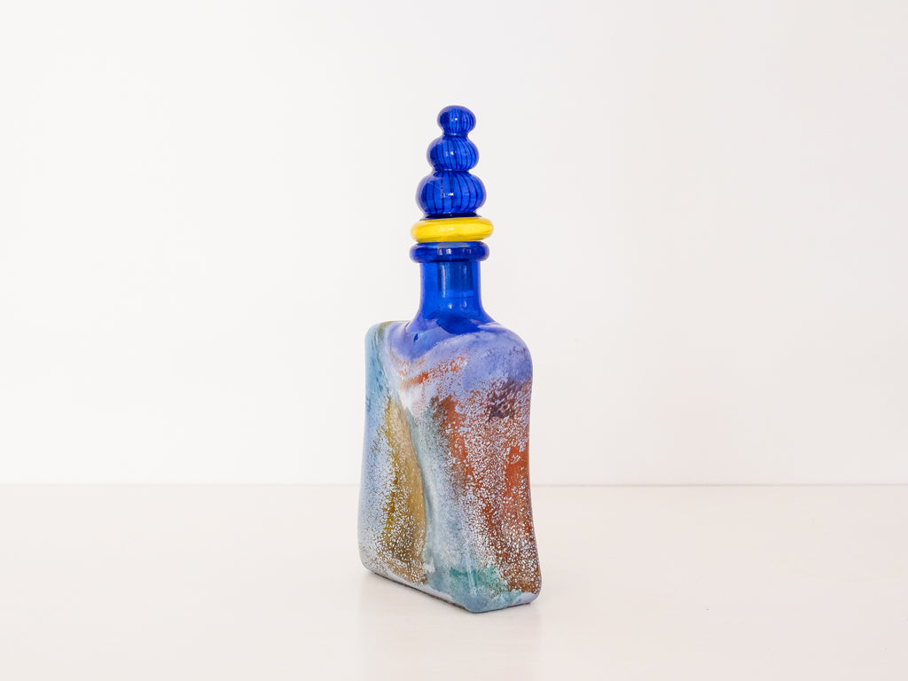 Kjell Engman | Kosta Boda | Garrafa da Serie "Cancan"