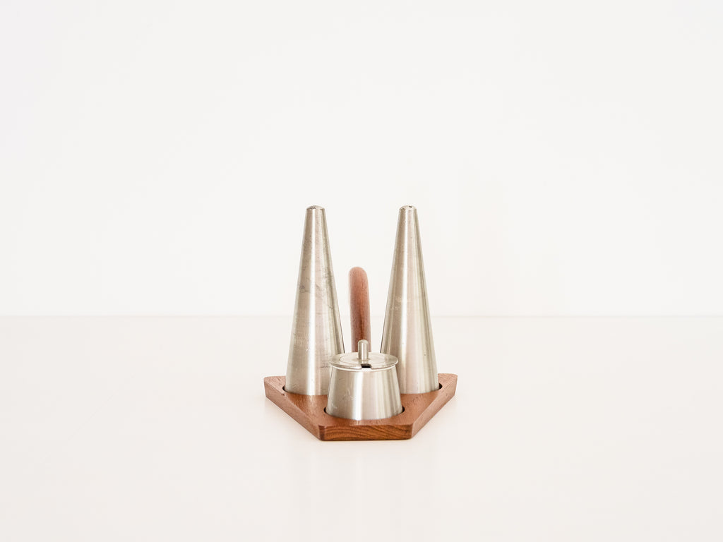 Selangor Pewter | Conjunto para Mesa em Madeira e Pewter