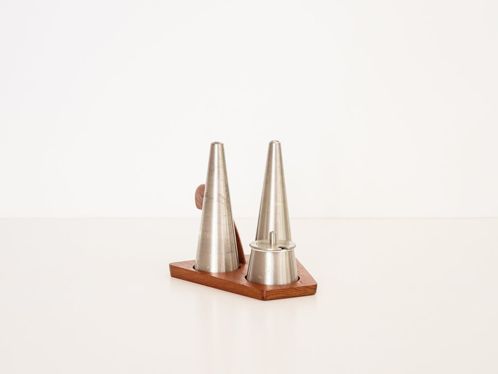 Selangor Pewter | Conjunto para Mesa em Madeira e Pewter
