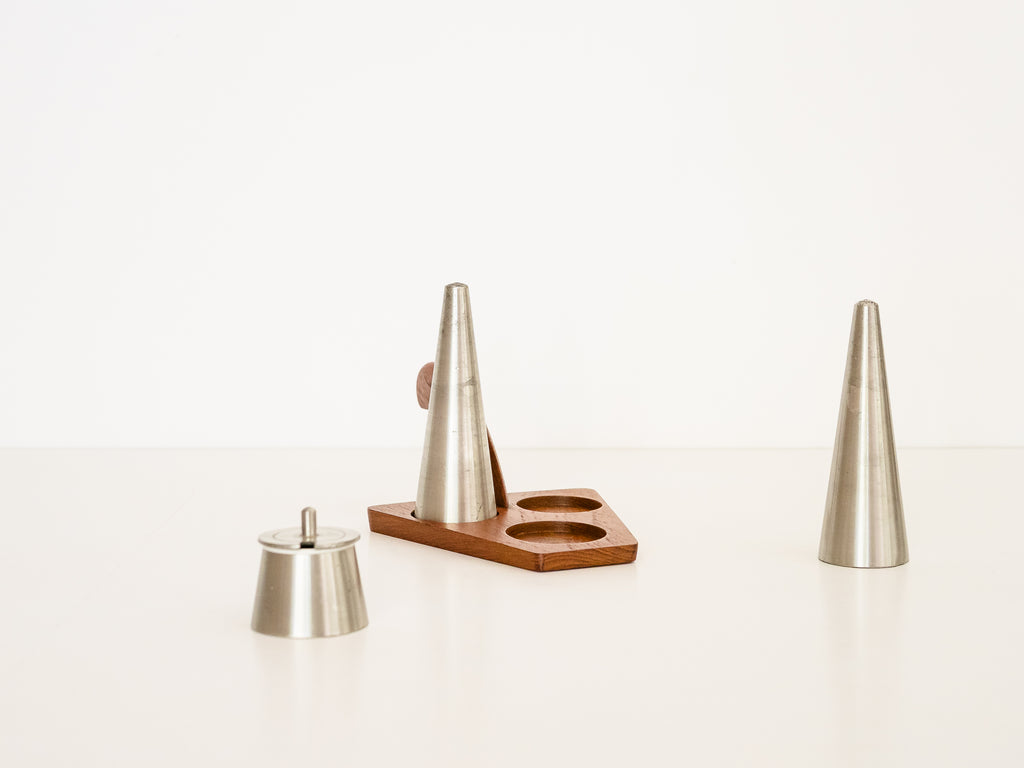 Selangor Pewter | Conjunto para Mesa em Madeira e Pewter