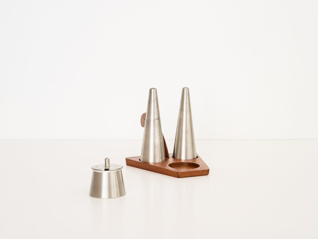 Selangor Pewter | Conjunto para Mesa em Madeira e Pewter