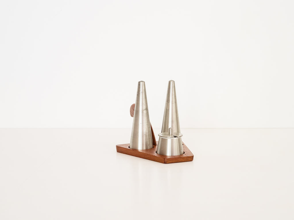 Selangor Pewter | Conjunto para Mesa em Madeira e Pewter