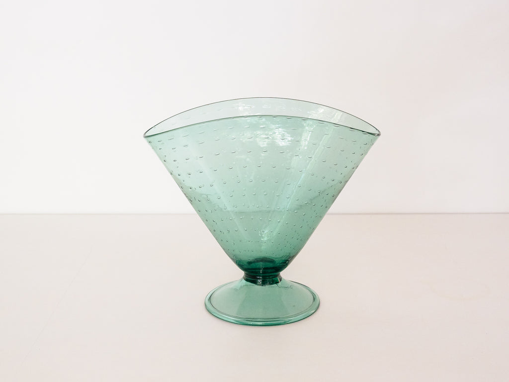 Vaso em Vidro Verde