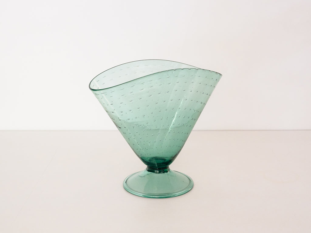 Vaso em Vidro Verde